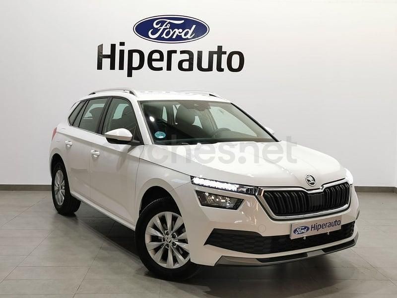 Blanco Usado 2021 Skoda Kamiq Ambition SUV | 17.950 € (Precio justo) - Imagen 1/4