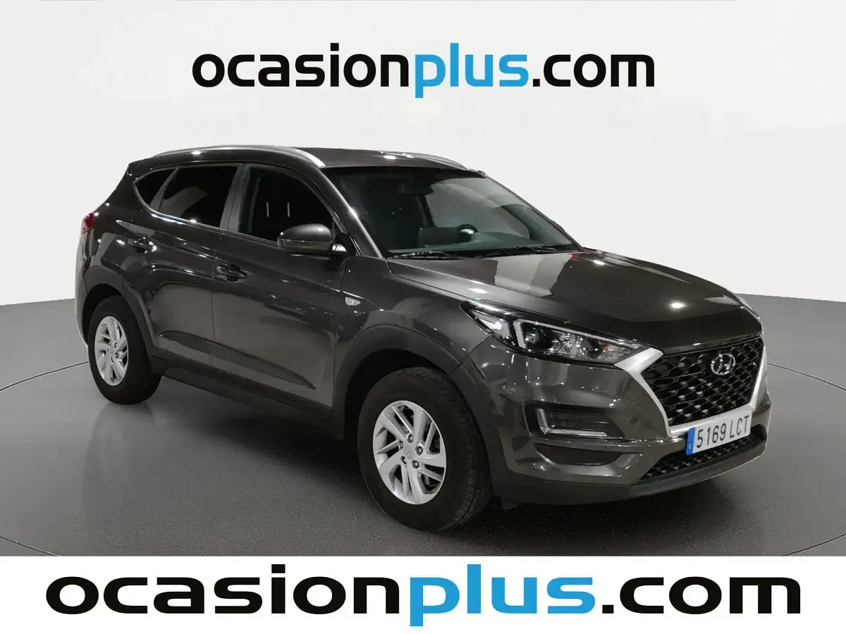 Usado Hyundai Tucson 116 CV (85 kW) 2019 Gris SUV