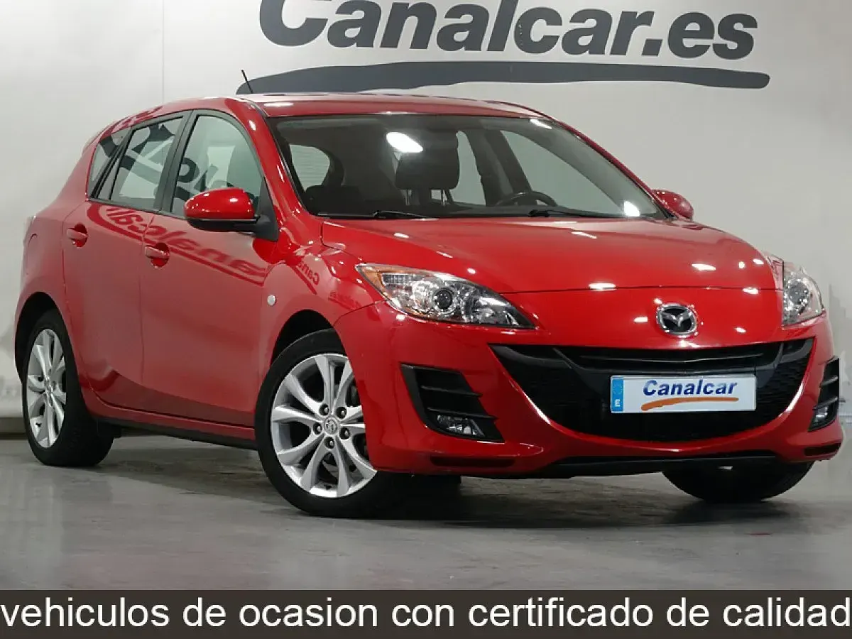 Usado Mazda 3 Active 109 CV (80 kW) 2009 Rojo