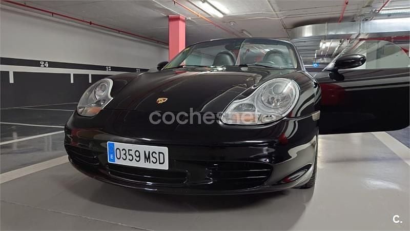 Usado Porsche Boxster S 252 CV (185 kW) 2003 Negro Descapotable