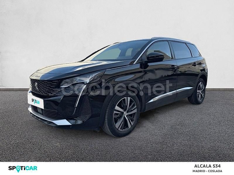 Negro Usado 2022 Peugeot 5008 Allure Monovolumen | 21.900 € (Precio justo) - Imagen 1/4