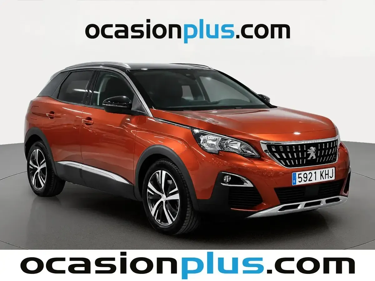Usado Peugeot 3008 Allure 130 CV (95 kW) 2018 Marrón SUV