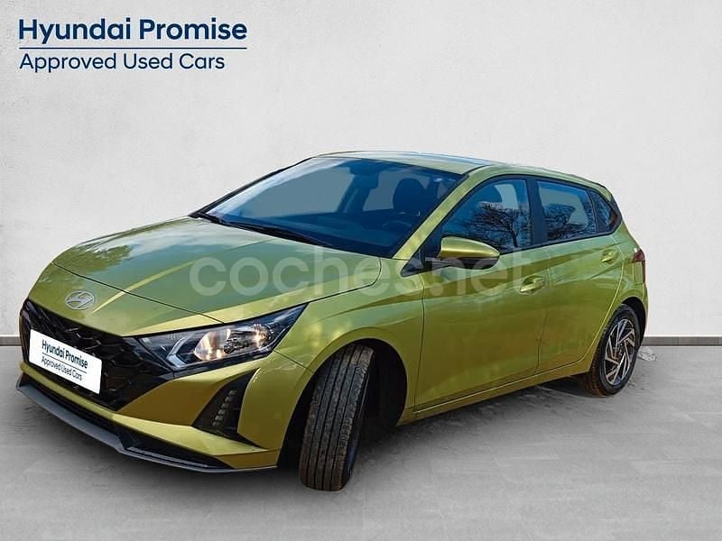 Amarillo Usado 2024 Hyundai i20 Berlina | 17.990 € (Precio justo) - Imagen 1/4