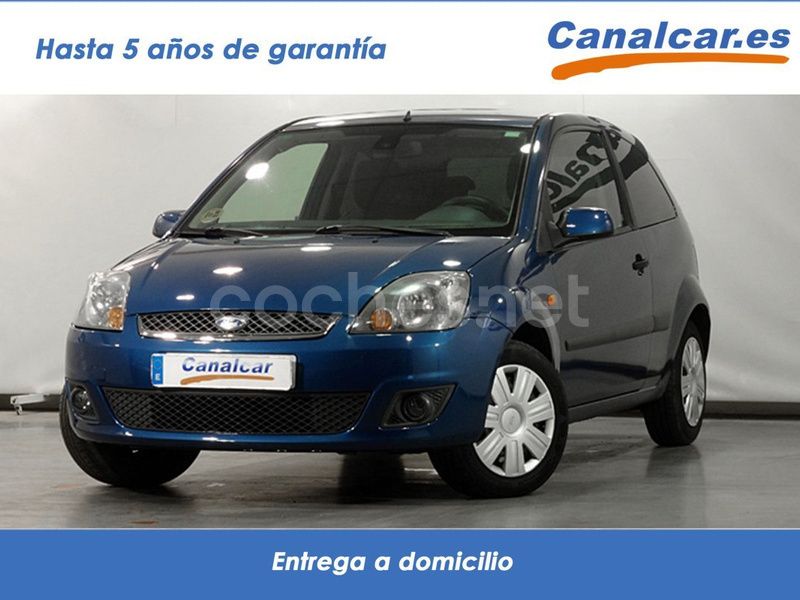 Azul Usado 2007 Ford Fiesta Utilitario | 2925 € (Precio justo) - Imagen 1/4