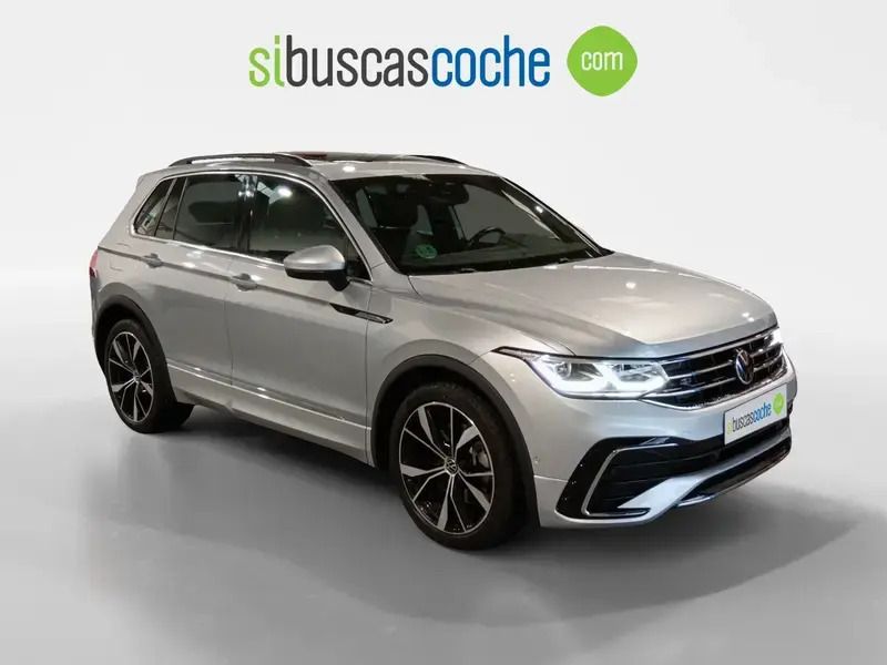 Gris/plata Usado 2022 VW Tiguan R-line SUV | 34.990 € (Precio justo) - Imagen 1/4