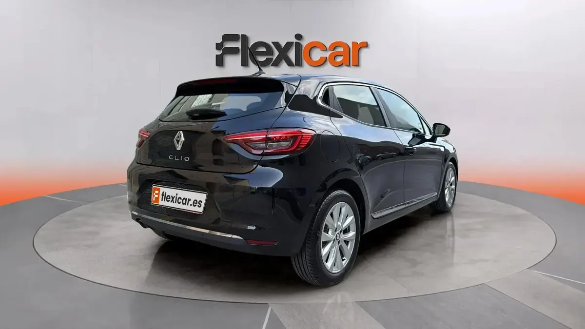 Usado Renault Clio V Techno 100 CV (73 kW) 2022 Negro Berlina