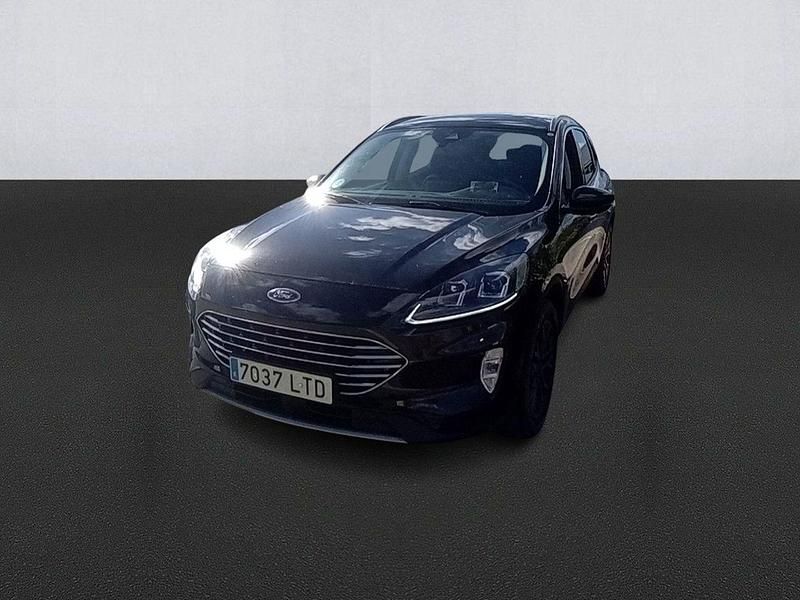 Negro Usado 2021 Ford Kuga Titanium SUV | 21.100 € (Un poco caro) - Imagen 1/4