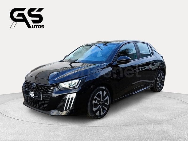 Usado Peugeot 208 Active 102 CV (75 kW) 2024 Negro Utilitario