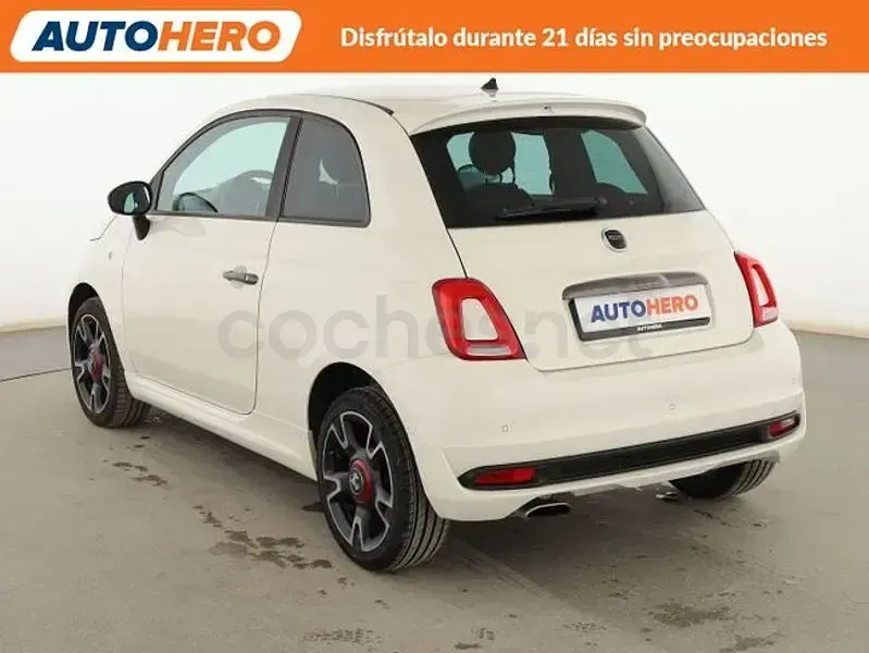 Usado Fiat 500S S 69 CV (50 kW) 2018 Blanco Berlina