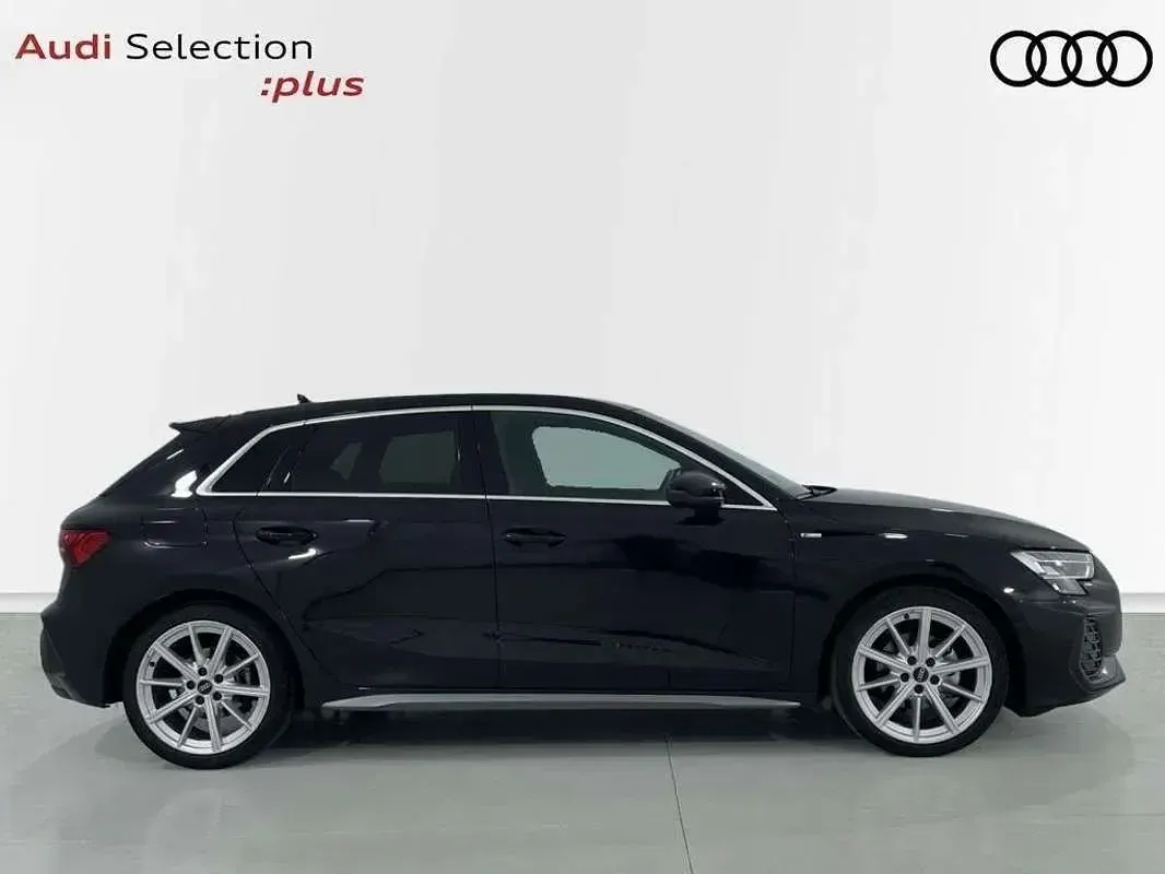 Usado Audi A3 Sportback S-Line 150 CV (110 kW) 2025 Negro Utilitario