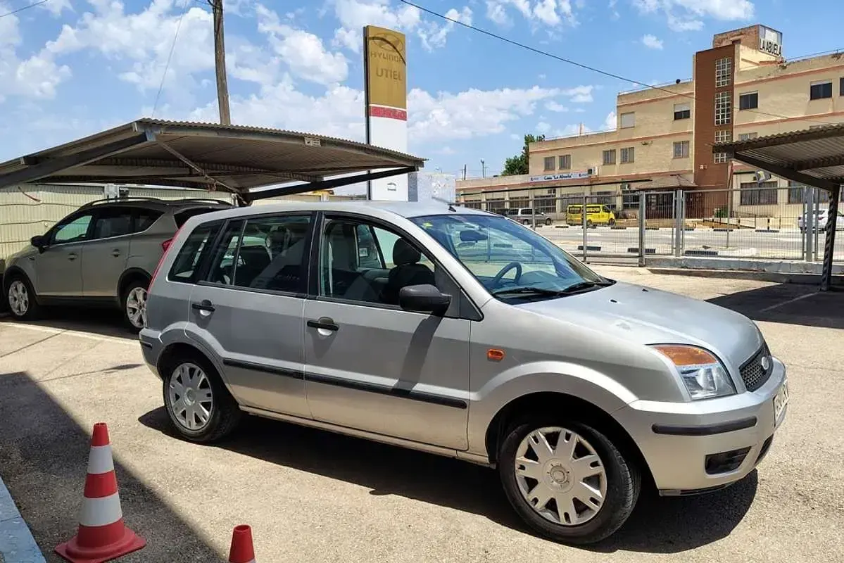Usado Ford Fusion 101 CV (74 kW) 2004 Gris Utilitario
