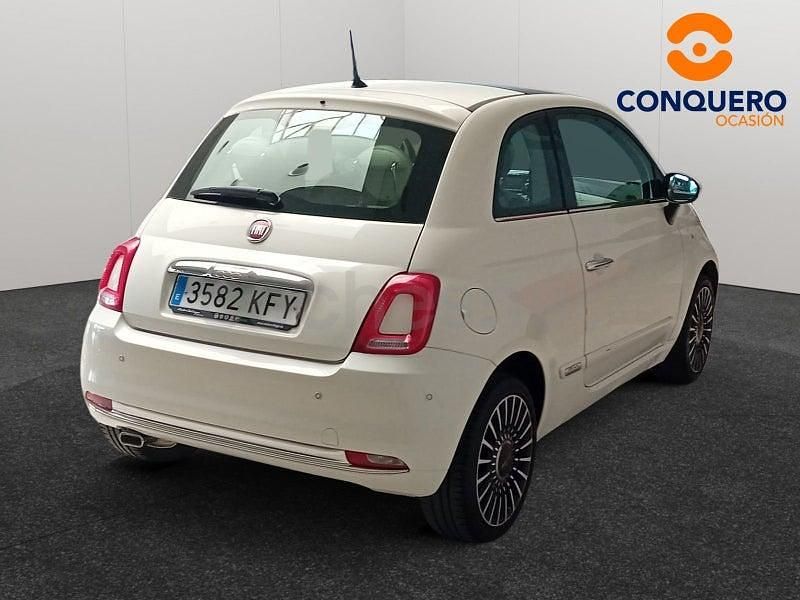 Usado Fiat 500 Lounge 69 CV (50 kW) 2017 Blanco Berlina