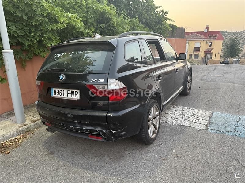 Usado BMW X3 218 CV (160 kW) 2007 Negro SUV