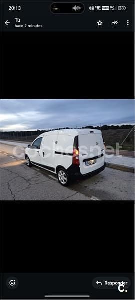 Usado Dacia Dokker Essentiel 95 HP (69 kW) 2020 Branco Monovolume