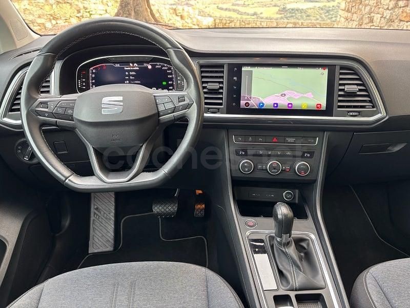Usado Seat Ateca Style 150 CV (110 kW) 2021 Gris / plata SUV
