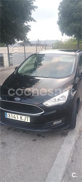 Negro Usado 2018 Ford C-MAX Titanium Monovolumen | 13.200 € (Precio justo) - Imagen 1/4