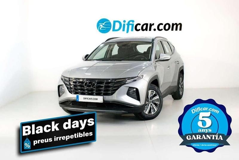 Gris Usado 2023 Hyundai Tucson SUV | 26.990 € (Precio justo) - Imagen 1/4
