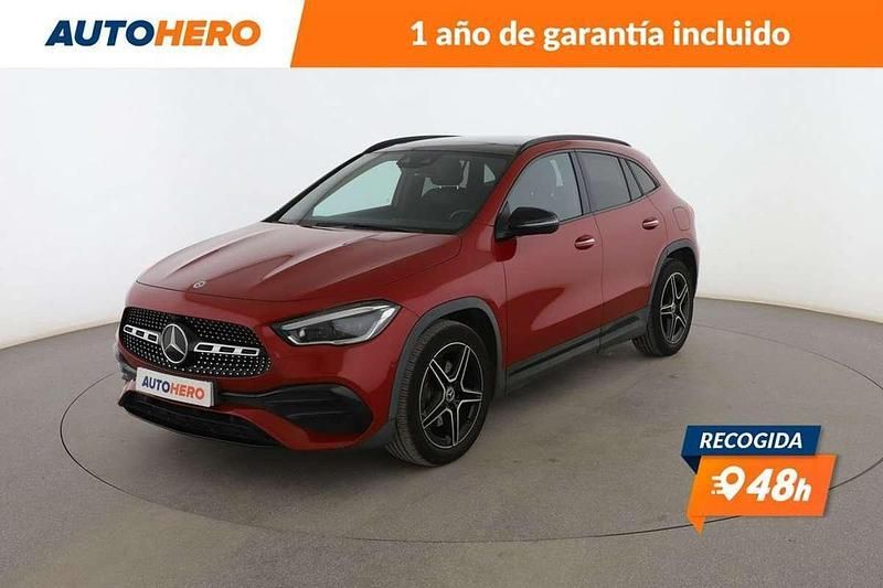 Rojo Usado 2021 Mercedes GLA200 AMG line SUV | 33.142 € - Imagen 1/3