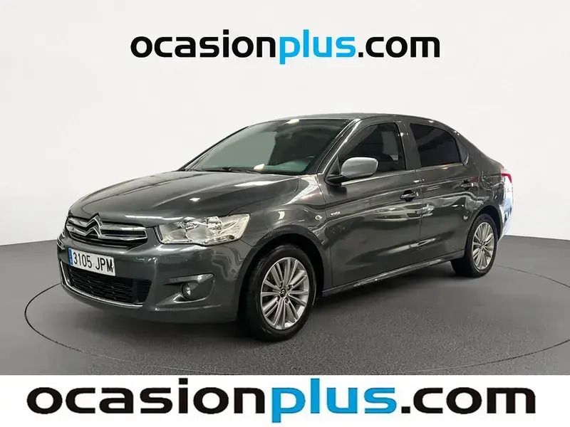 Gris Usado 2016 Citroën C-Elysee I Exclusive Berlina | 10.990 € (Caro) - Imagen 1/4