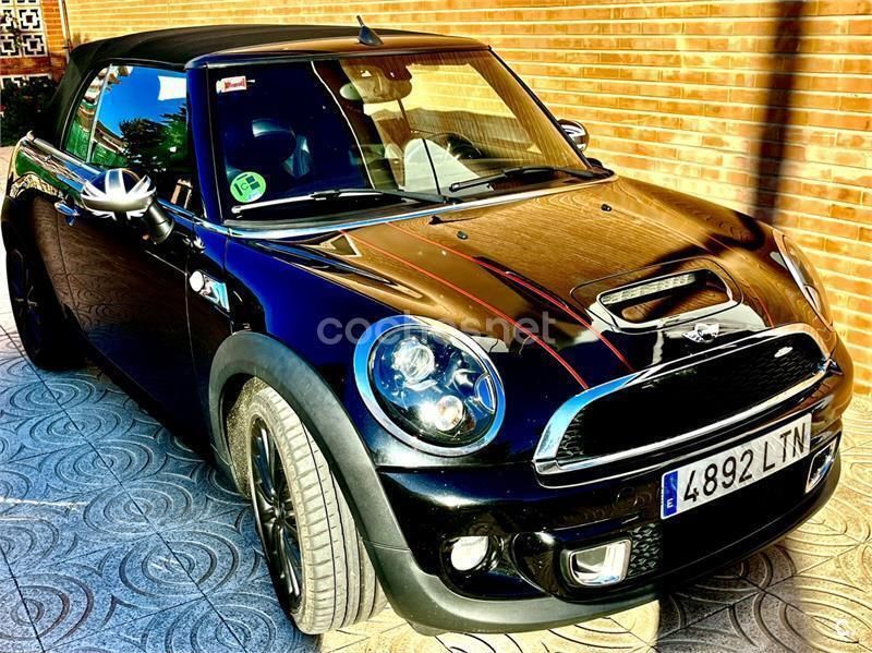 Usado Mini Cooper S Cabriolet 184 CV (135 kW) 2012 Negro Descapotable