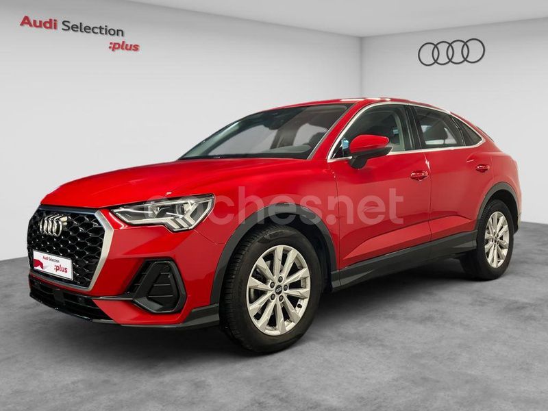 Rojo Usado 2021 Audi Q3 Sportback Advanced Plus SUV | 32.500 € (Super precio) - Imagen 1/4