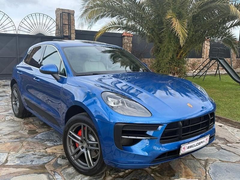 Azul Usado 2020 Porsche Macan S SUV | 53.900 € (Precio justo) - Imagen 1/4