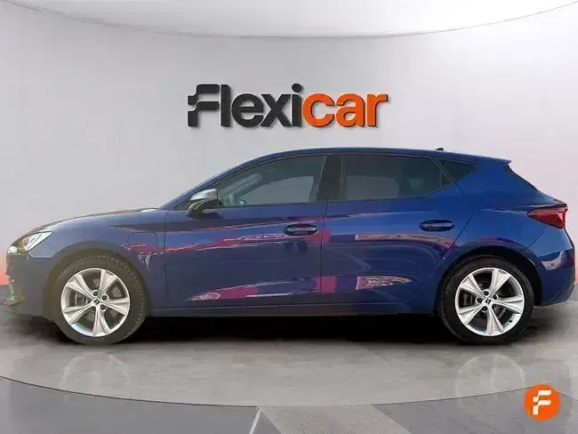 Usado Seat Leon FR 204 CV (150 kW) 2020 Azul Berlina