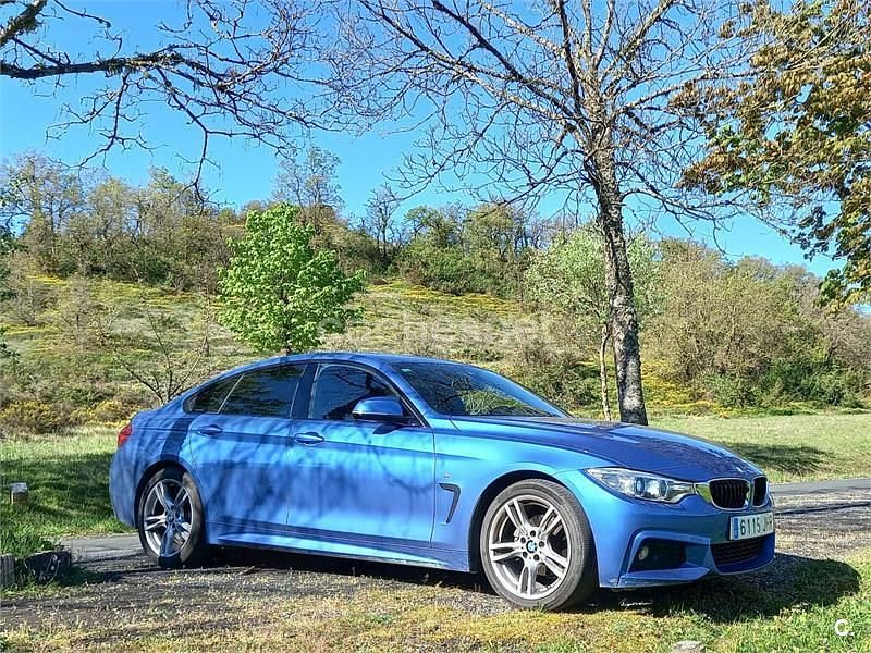 Usado BMW 420 Shadowline 184 CV (135 kW) 2015 Azul Coupe