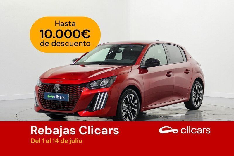Rojo Usado 2024 Peugeot 208 Allure Utilitario | 15.990 € (Precio justo) - Imagen 1/4