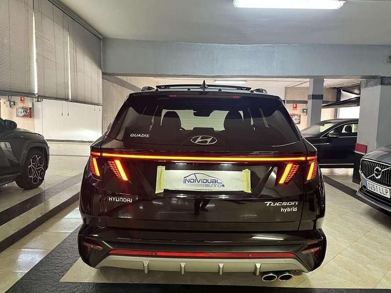Usado Hyundai Tucson N Line 136 CV (100 kW) 2022 Negro SUV