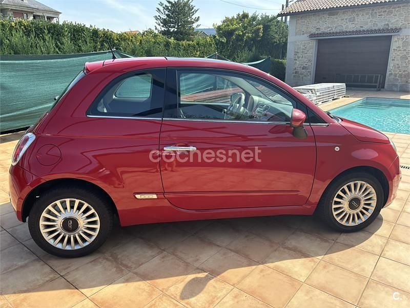 Usado Fiat 500 95 CV (69 kW) 2011 Rojo Berlina