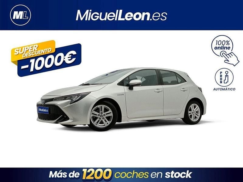 Gris / plata Usado 2021 Toyota Corolla Active Berlina | 16.985 € (Super precio) - Imagen 1/3