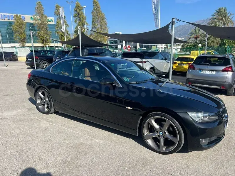 Usado BMW 320 Cabriolet Comfort Edition 170 CV (125 kW) 2009 Negro Descapotable