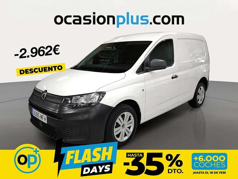 Usado VW Caddy 75 CV (55 kW) 2023 Blanco Monovolumen
