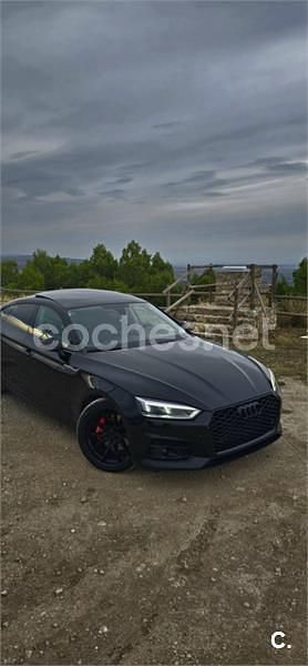 Usado Audi A5 Sportback 190 CV (139 kW) 2018 Negro Utilitario