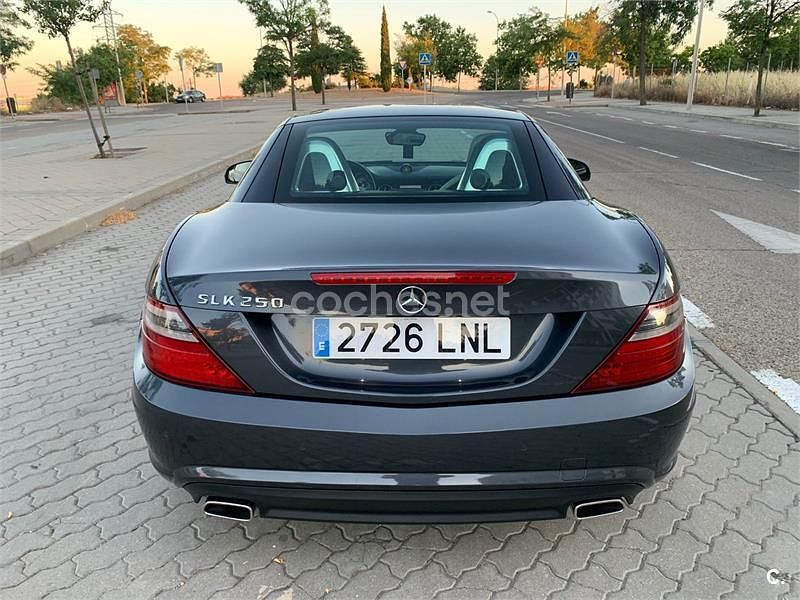 Negro Usado 2012 Mercedes SLK250 Descapotable | 21.000 € (Precio justo) - Imagen 1/4
