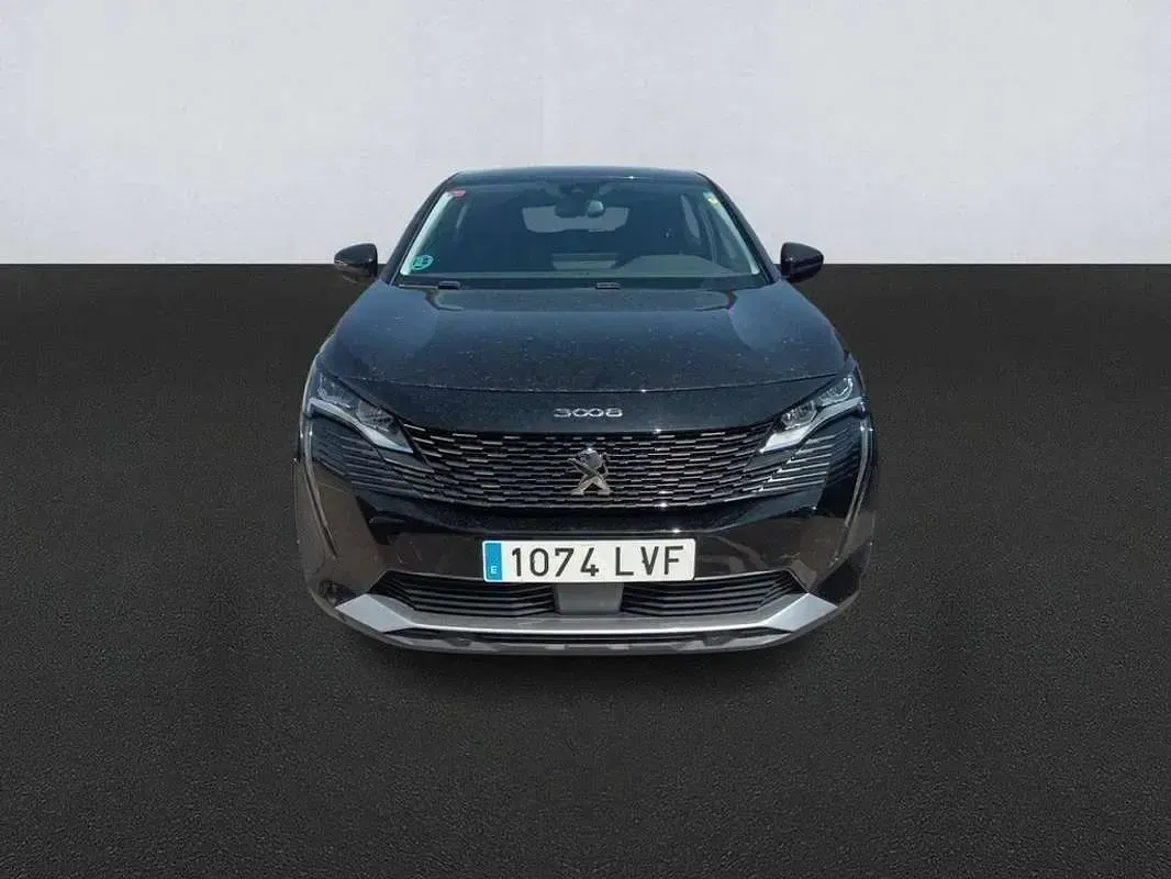 Usado Peugeot 3008 Active 131 CV (96 kW) 2021 Negro SUV