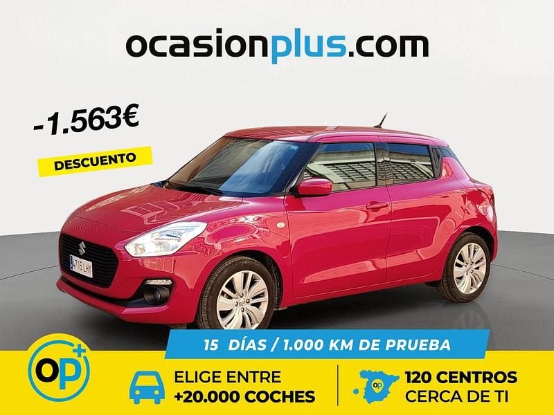 Usado Suzuki Swift 90 CV (66 kW) 2020 Rojo Berlina