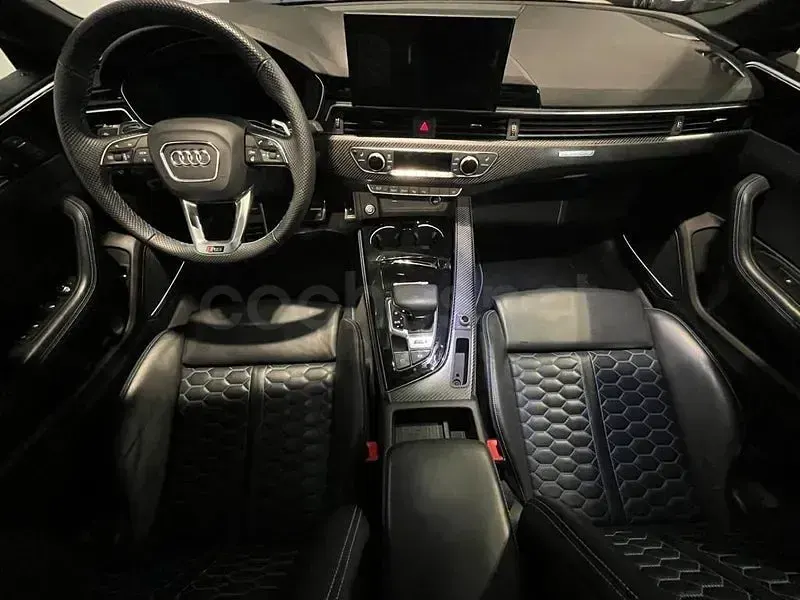Usado Audi RS5 Sportback Exclusive 450 CV (330 kW) 2022 Negro Berlina