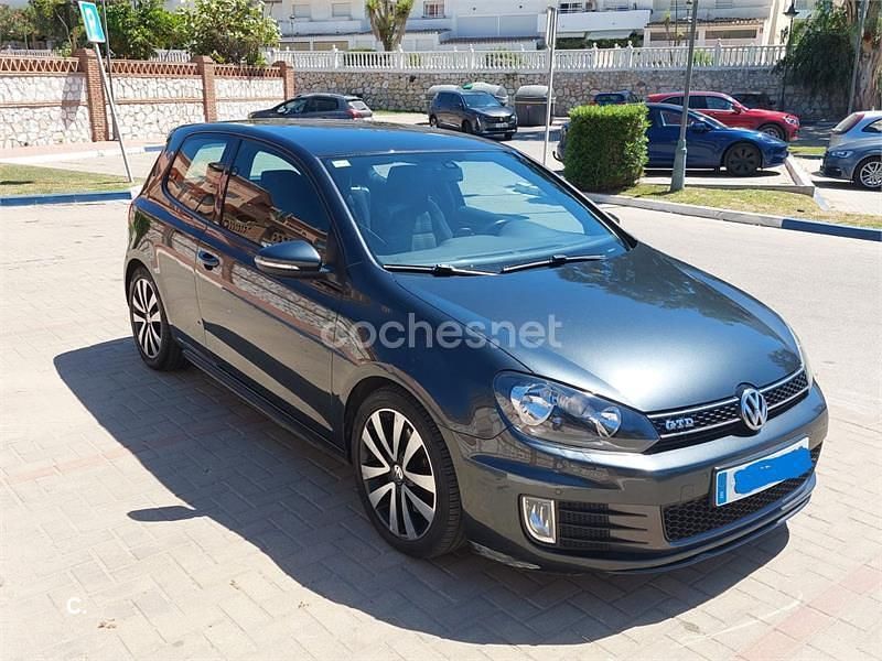 Azul Usado 2012 VW Golf VII GTD Berlina | 9900 € (Super precio) - Imagen 1/4