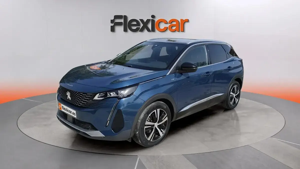 Usado Peugeot 3008 GT 131 CV (96 kW) 2022 Azul SUV