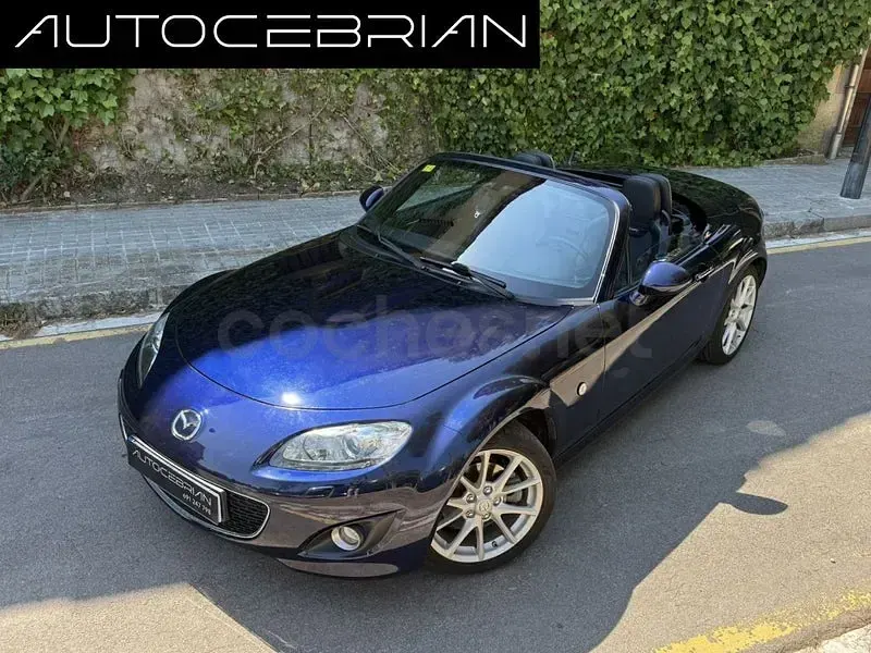 Usado Mazda MX5 Sportive 160 CV (117 kW) 2010 Azul Descapotable