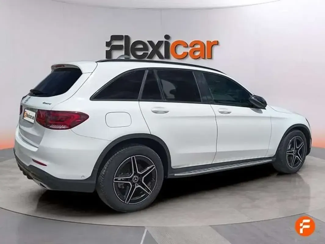 Usado Mercedes GLC220 170 CV (125 kW) 2022 Blanco SUV