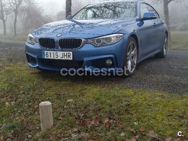 Usado BMW 420 Shadowline 184 CV (135 kW) 2015 Azul Coupe