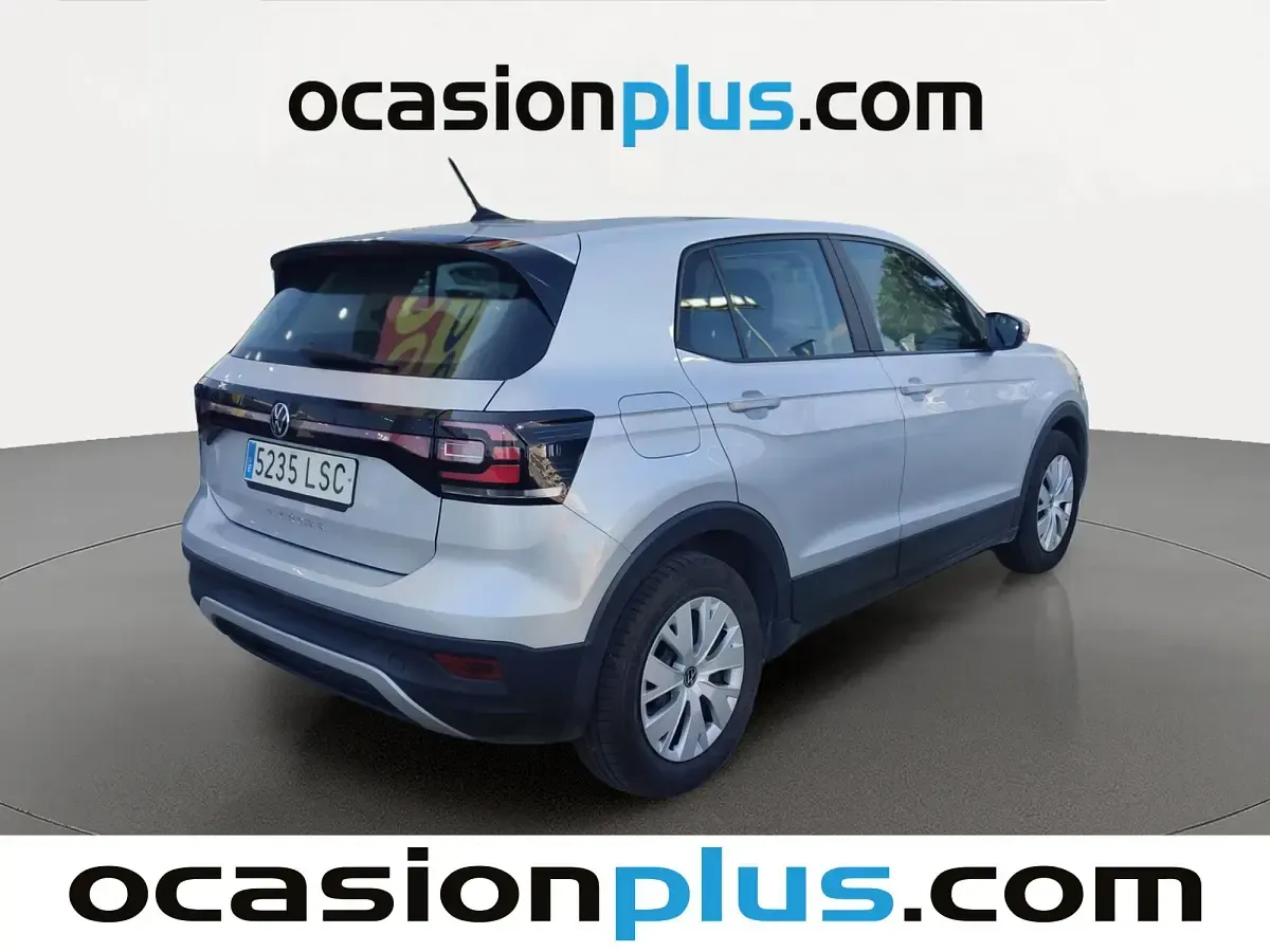 Usado VW T-Cross Edition 95 CV (69 kW) 2021 Gris plata SUV