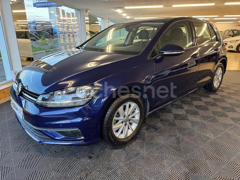 Usado VW Golf VII 115 CV (84 kW) 2019 Azul Berlina
