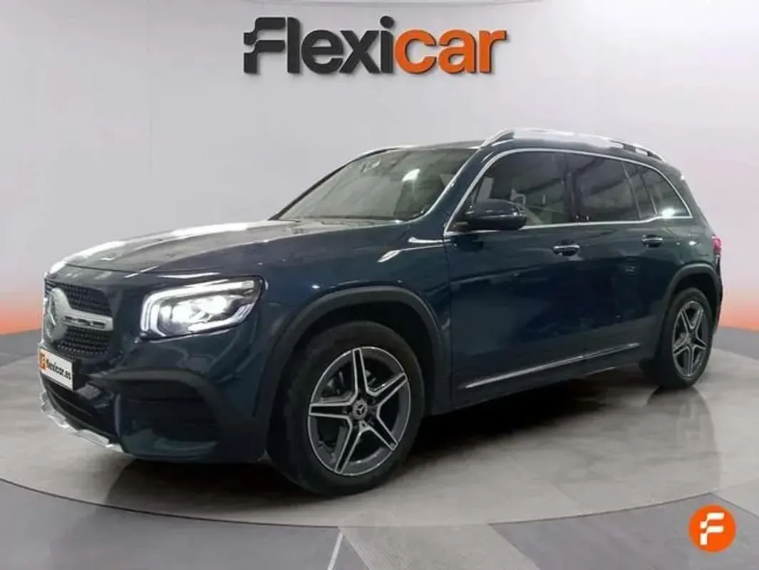 Usado Mercedes GLB200 150 CV (110 kW) 2021 Azul SUV