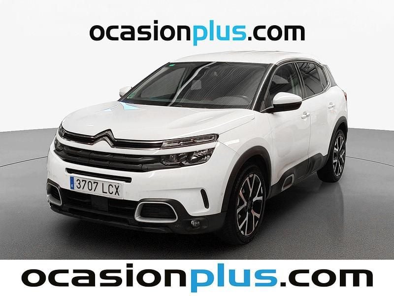 Blanco Usado 2019 Citroën C5 Aircross Feel SUV | 9500 € (Precio justo) - Imagen 1/4