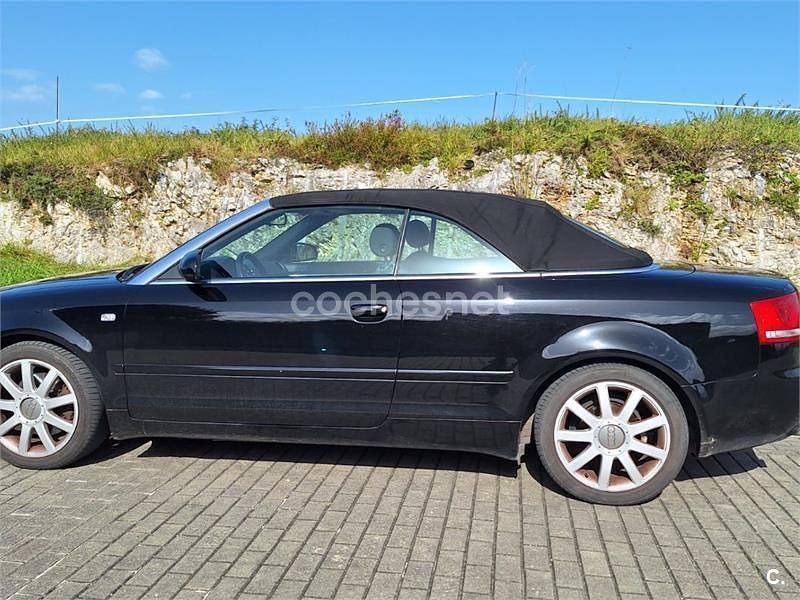 Usado Audi A4 Cabriolet 163 CV (119 kW) 2007 Negro Descapotable