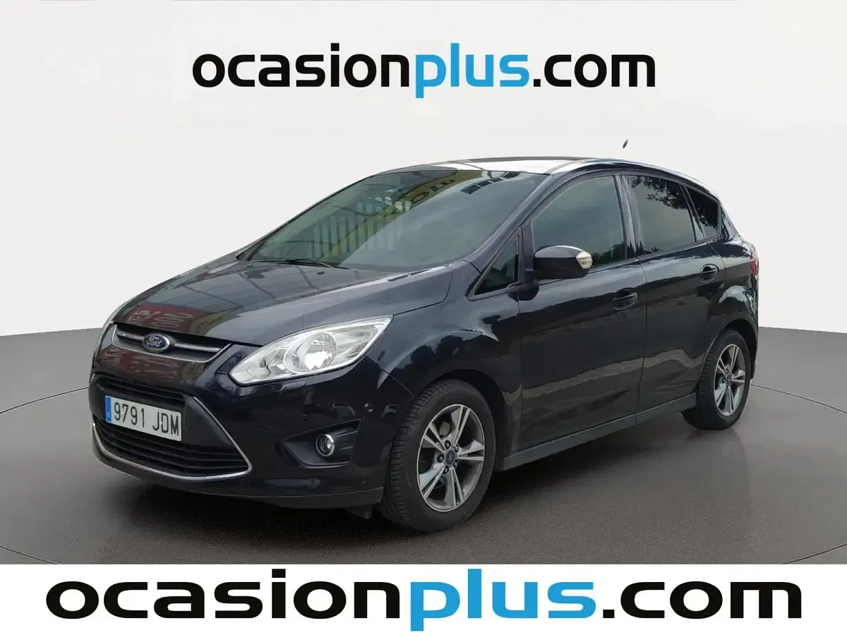 Usado Ford C-MAX Trend 115 CV (84 kW) 2015 Negro Monovolumen